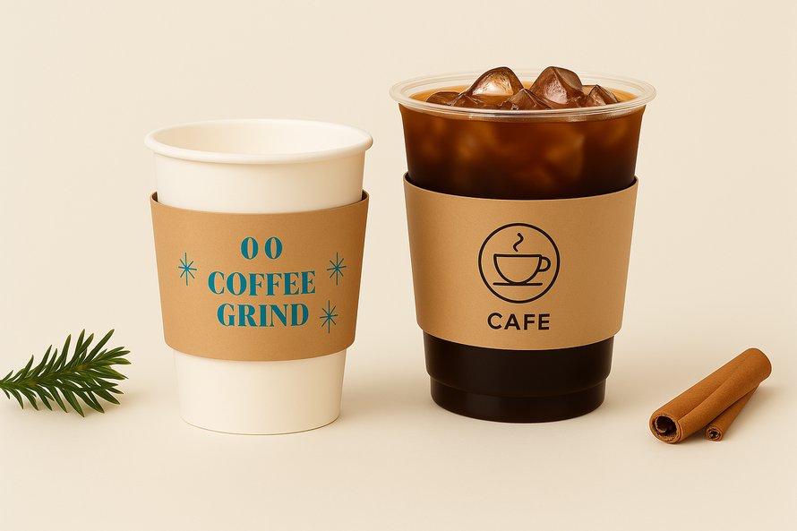 컵홀더(크라프트) 패키지 디자인