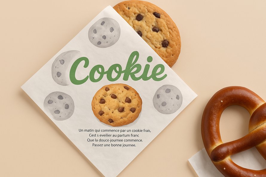 L자형 봉투(화이트) 패키지 디자인