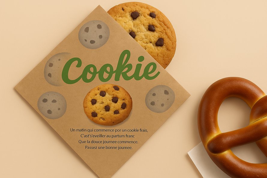 L자형 봉투(크라프트) 패키지 디자인