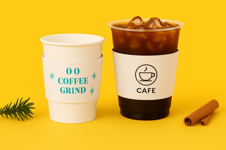 컵홀더(화이트) 패키지 디자인