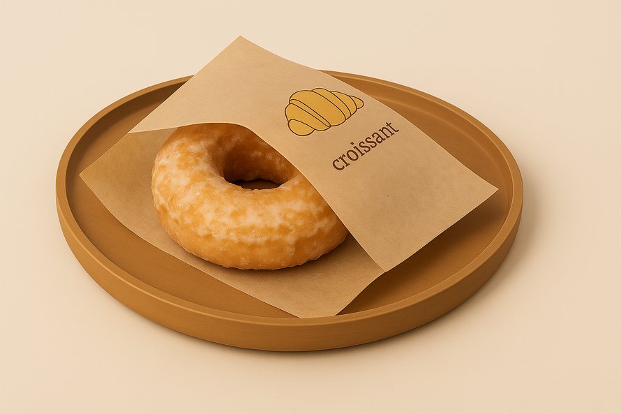 U자형 양포봉투(크라프트) 패키지 디자인