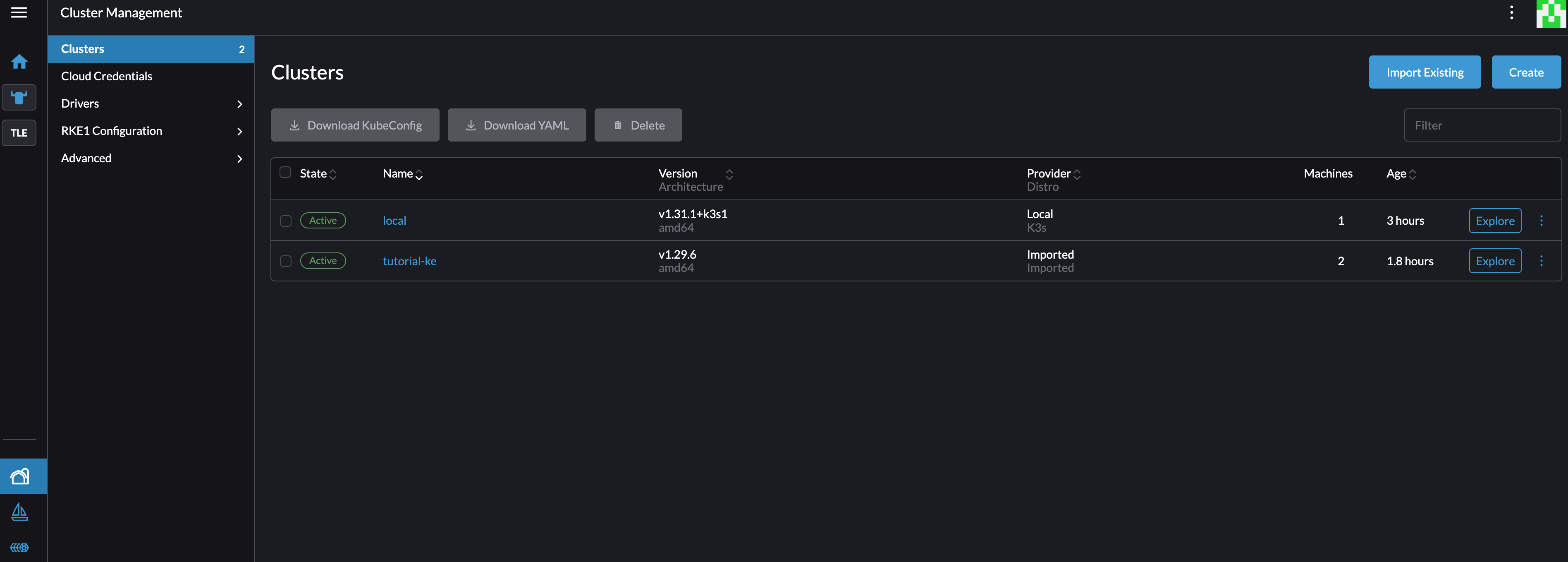 Kuberneted Engine integration