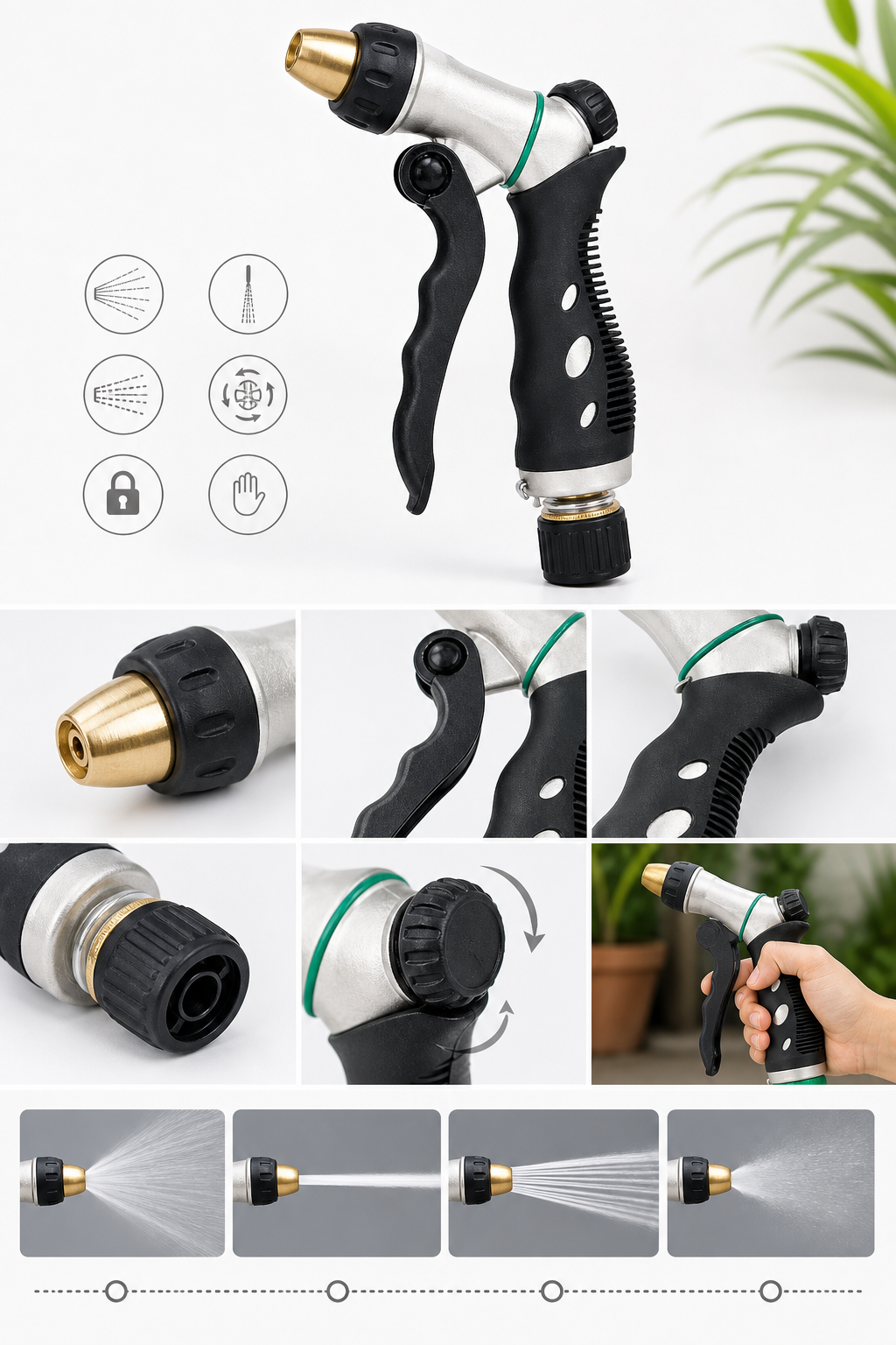 가든마스터(GARDENMASTER) 타이거 노즐 분사기
