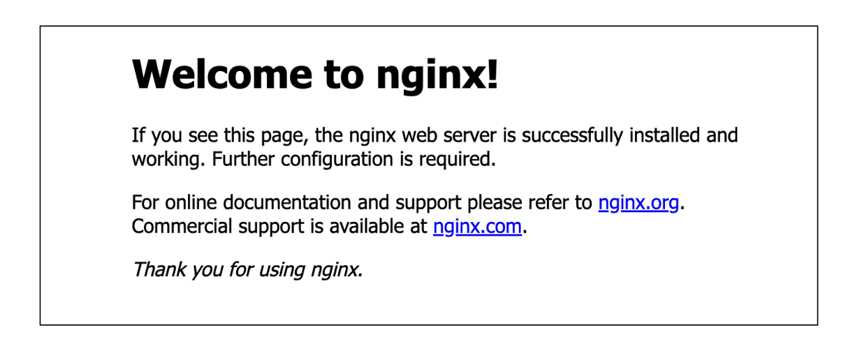 Nginx 접속 확인